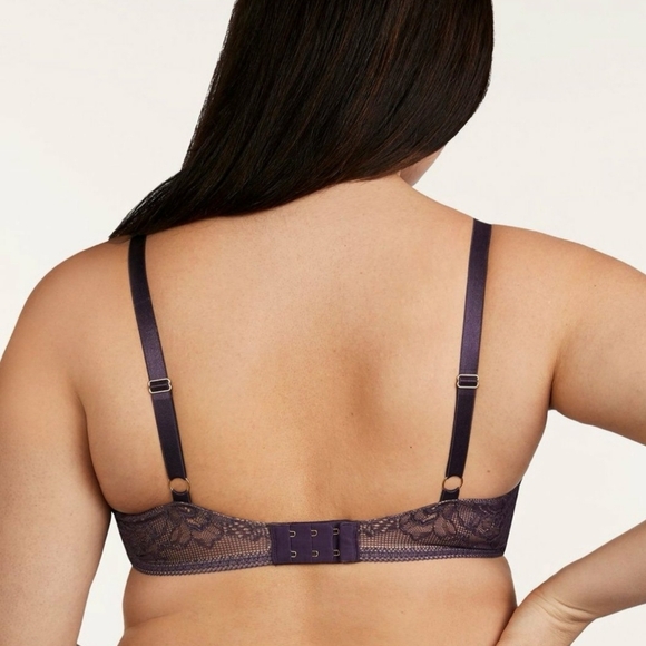 ThirdLove Graphic Lace Demi Bra - Sz 32F US - Picture 3 of 10